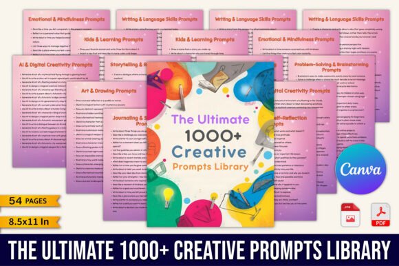 1000 Creative Prompts Library