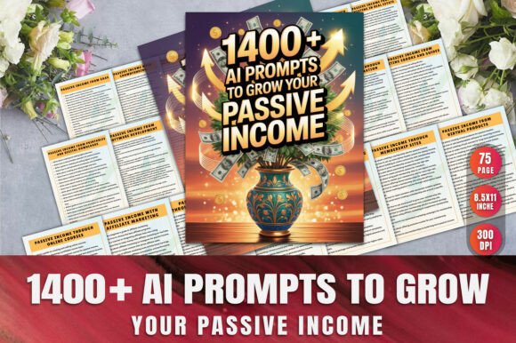 1400 AI Prompts to Your Passive Income