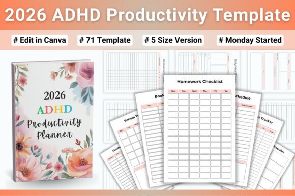 🧠 2026 ADHD Productivity Template