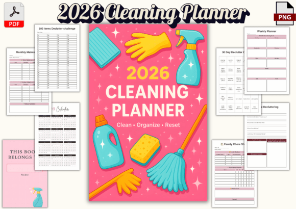 2026 Cleaning Planner