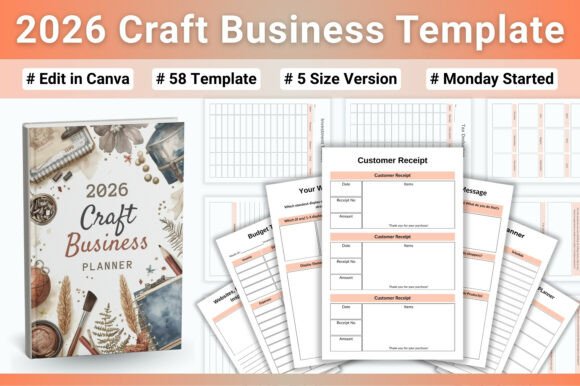 🎨 2026 Craft Business Template