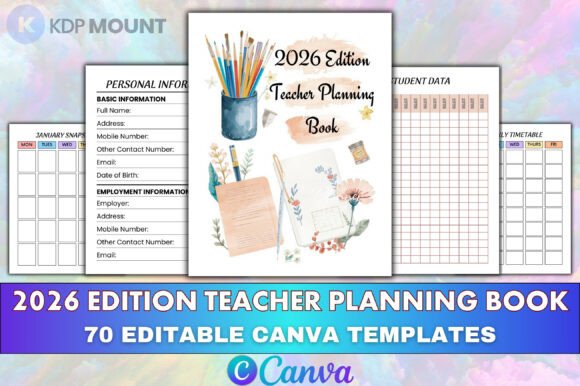 2026 Edition Teacher Planning Book