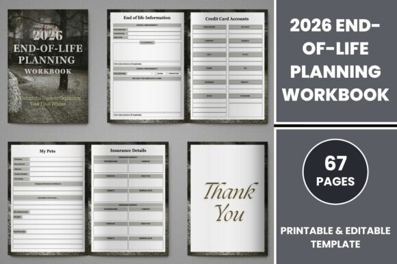2026 End-of-Life Planning Workbook: A Strategic Tool for Clarity, Control, and Care