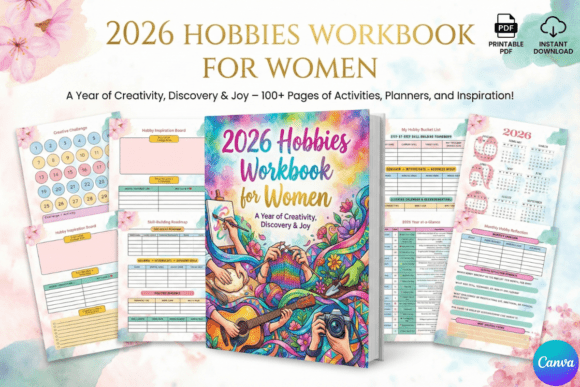 2026 Hobbies Workbook for Women