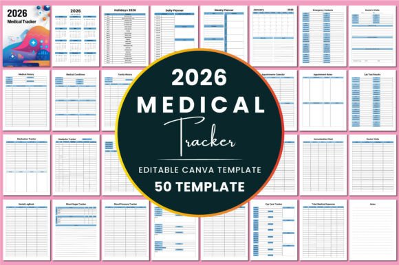 2026 Medical Tracker KDP Interior