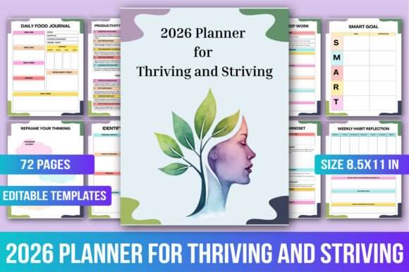 2026 Planner for Thriving and Striving