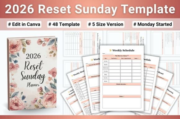2026 Reset Sunday Template