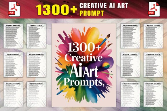 🎨 Creative 1300 AI Art Prompts: A Strategic Resource for Intentional Visual Creation