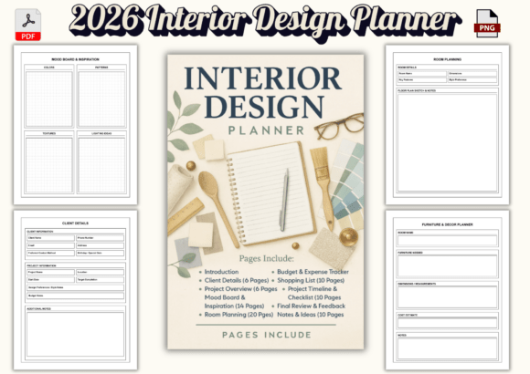 Interior Design Planner 2026