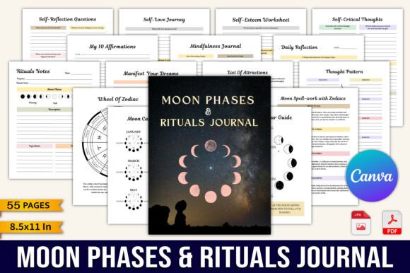 Moon Phases Rituals Journal: A Practical Framework for Lunar-Aligned Intentionality
