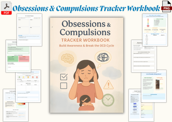Obsessions Compulsions Tracker Workbook: A Practical Tool for Real OCD Awareness