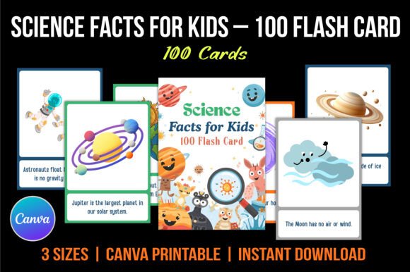 Science Facts for Kids 100 Flash Cards: Igniting Curiosity Through Playful Learning
