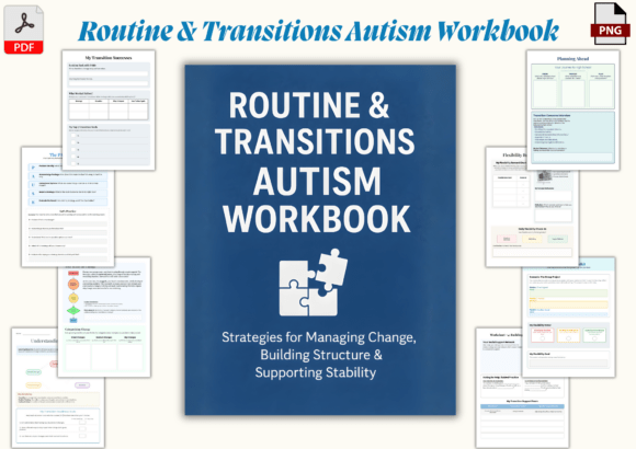 Supporting Autistic Individuals Through Change: Why the Routine Transitions Autism Workbook Makes a Real Difference