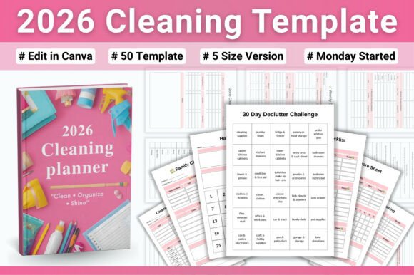 Why the 2026 Cleaning Planner Is the Simplest, Most Effective Way to Keep Your Home Clean—Without the Overwhelm